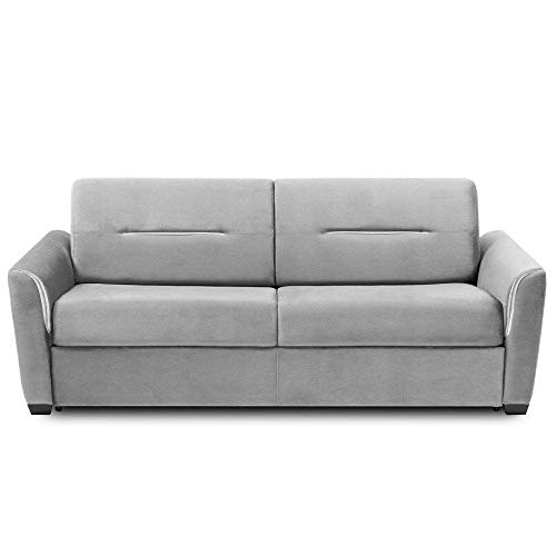 Canape Convertible Cuir Gris