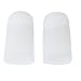 Segolike Pack Of 5PCS Soft Silicone Toe Protector Caps Prevent Blisters Corns Calluses White L RS.520.00