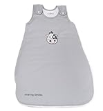 NATÜRLICH & SICHER: Der Babyschlafsack besteht aus 100% GOTS zertifizierter Bio-Baumwolle (kbA) und folgt dem Oeko-Tex Standard 100. ACHTUNG: Der Schlafsack fällt sehr groß aus im Verhältnis zu anderen