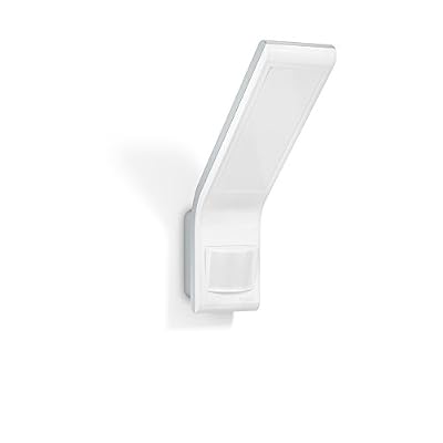 Steinel XLED home slim Blanc 4000K - Projecteur LED à détecteur de mouvement 160°, Spot LED de puissance de 10,5 W