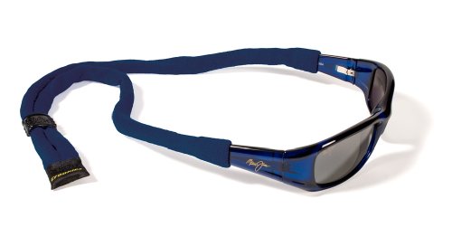 Croakies - Retenedor para Gafas de algodón, Mujer, SUITC6HT, Azul Marino, 1 Pack Regular