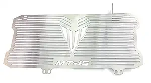 RUGOTAA TRADERS Stainless Steel Motorbike Radiator Protector Guard Grill for Yamaha MT-15