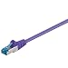 Produktbild Goobay 94157 "CAT 6a" Patchkabel, "S/FTP (PiMF)", 20m Lila/Schwarz