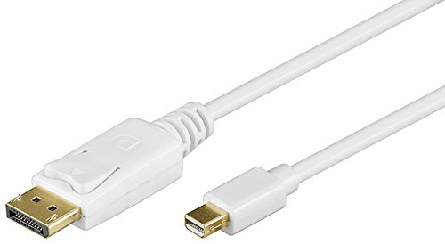 Preisvergleich Produktbild Mini DisplayPort DisplayPort 2m Adapterkabel 2m weiß