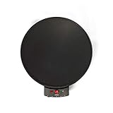 Crepería, dos indicadores, temperatura regulable, base de silicona para una mejor estabilidad, entregado con un palo en T