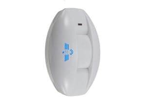 ITALIAN ALARM - Sensore da Interno a Tendina Verticale, PIR Sensore di Movimento Infrarossi. Permette di armare con porte/finestre aperte. Solo per centrali ITALIAN ALARM. Videotutorial Youtube