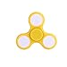 Produktbild Fidget Spinner Hand Finger Kreisel Anti Stress Gelb mit LED Beleuchtung
