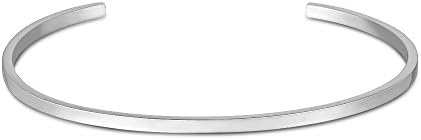 Arque - Bracelet - Argent plaqu&eacute; rhodium 925 - 14.6 cm - CUS-A219S