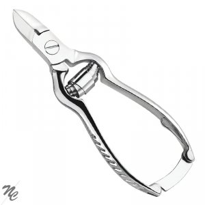 Preisvergleich Produktbild Gartenschere Nagelschere, 14 cm, chrom