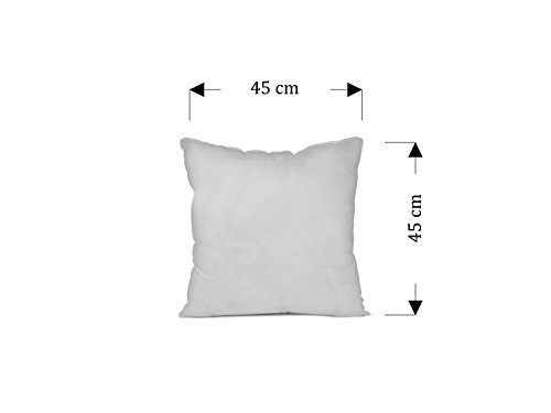 Füllkissen – Bezug aus Polypropylen – in 6 verschiedenen Größen – fest gewebt und prall gefüllt, 45 x 45 cm - 3