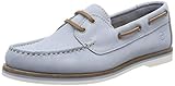 Stil: Klassischer Bootsschuh Tamaris Damen 1-1-23616-22 727 Sneaker, Blau (SKY NUBUC 727)), 40 EU