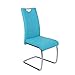 Produktbild Pharao24 Designer Freischwinger in Türkis Modern (4er Set) 4er Set