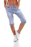 Low-Waist-Bund und gekrempelten Hosensaum