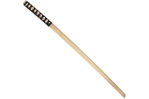 ECOMMUR Bokken d'entraînement pour sport de Katana | Épée décorative ou jeu en bois - Brokken d'entraînement - Usage sportif exclusif.
