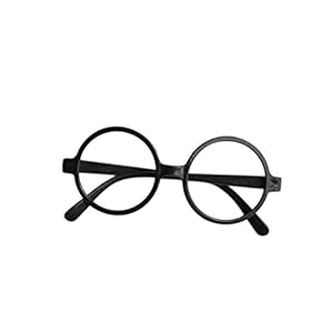 Cobre Berilio gafas niño marco redondo negro o rojo gafas Harry Potter gafas COSPLAY de regalo de Navidad