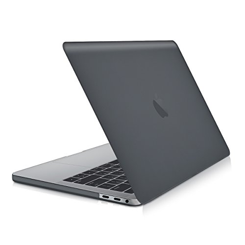 kwmobile Hardcase Laptop Hülle für Apple MacBook Pro 15″ (ab 2016) Touchbar – Schwarz dünne gummierte Schutzhülle Cover Case Tasche - 5