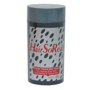 HairSoReal Microhairs 28 g zur Haarverdichtung BRAUN – Brown - 2