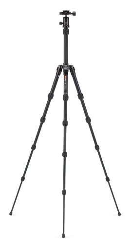 MeFoto A0350Q0K - Trípode Plegable, Negro