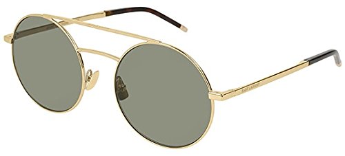 Preisvergleich Produktbild Sonnenbrillen Saint Laurent SL 210 GOLD / GREEN Unisex