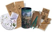About Wild Flowers Gift Explorer Set, Learn all about Wild Flowers, includes flower press