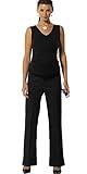 Bootcut Maternity Pregnancy Trousers, Over the Bump, Sizes 8 - 22, (Available in 3 leg lengths), Smart Office Work Pants