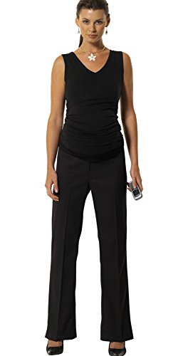 Bootcut Maternity Pregnancy Trousers, Over the Bump, Sizes 8 - 22, (Available in 3 leg lengths), Smart Office Work Pants