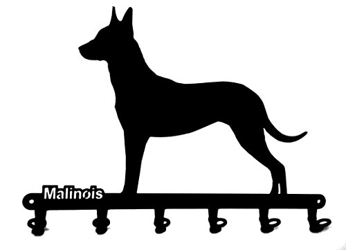 Schlüsselbrett / Hakenleiste * Malinois * - Belgischer Schäferhund - Schlüsselboard - 6 Haken