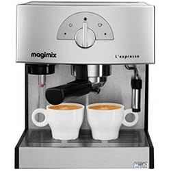 Magimix 11411 - Cafetière Expresso 19bars.1260w.moul/dose.chrome.