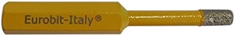 Eurobit Frasen Drill Bit Trowel with Crown Best Choice for Drilling Ceramic Tiles, Trockem Hard Ceramic Cutting 6 mm 5000 0000 0600 – Pack of 1