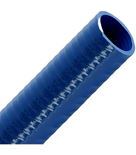 Tuyau Spiralé PVC FLEXTUBE GR – 76 Mm X 10 M – Pour Eau, Irrigation, Eaux Usées – Vert Transparent
