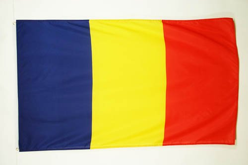 FLAGGE RUMÄNIEN 150x90cm - RUMÄNISCHE FAHNE 90 x 150 cm - flaggen AZ FLAG Top Qualität