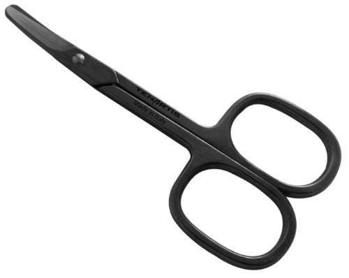 Tenartis 143 Black Baby Nail Scissors - Made in Italy