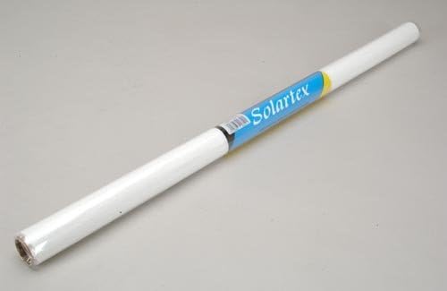 Solartex White Iron on Fabric Covering Material for Flying Models (1.27m x 0.68M)
