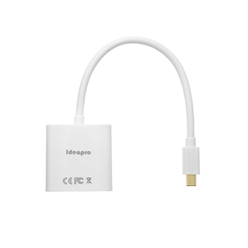 ideapro Thunderbolt Mini Displayport Display Port DP auf VGA Weiblich Kabel Adapter Converter für Macbook Air/Pro, Microsoft Surface Pro & Pro 2 3 - 5