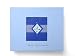 Produktbild Erinnerungsbox 25x18cm Kommunion Leinen blau mit Applikation geprägt