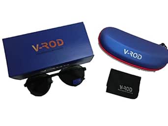 sunglasses with v on side