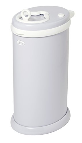 Ubbi Steel Nappy Disposal Pail (Gray)