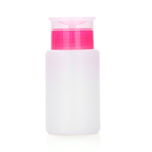 1pc Nail Art Big Pump Dispenser Polish Remover Cleaner Empty Bottle Makeup Plastic