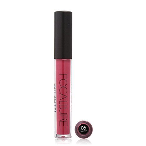 Yogogo Neue Art und Weise Lippenstift Kosmetik Frauen sexy Lippen Metallic Lip Gloss - 3