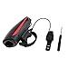 Produktbild Sonnette d'alarme de vélo, sonnette d'alarme de vélo de bicyclette de vélo anneau de guidon fort fort alarme d'alarme klaxon équitation équipement accessoires
