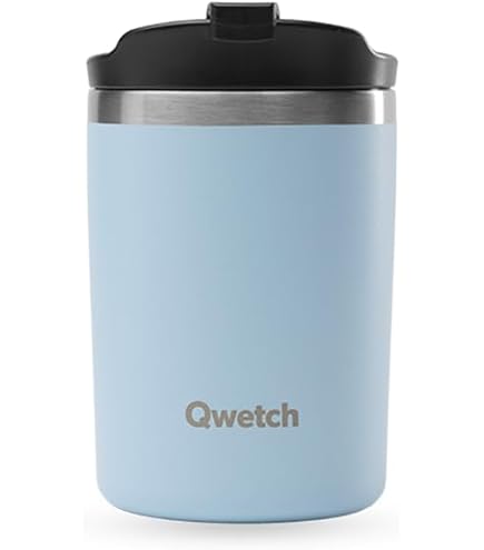 QWETCH - Geïsoleerde Roestvrijstalen Thermosbeker met handvat - Pastel