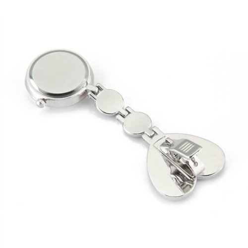 Gleader Schwesternuhr Pulsuhr Ansteckuhr Krankenschwesteruhr Quarz blau neu - 4