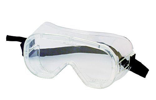3M 4800C Vollsichtschutzbrille für Farbstreich- und Handschleifarbeiten, Schutz gegen Spritzer, Antibeschlagbeschichtung, klare Polycarbonatscheiben
