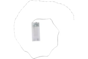 ‎IDEEN MIT HERZ Ideen mit Herz LED-Draht-Lichterkette | 1,5 cm Lichtabstand | extra kleiner Lampenabstand | warmweiß | batteriebetrieben | inkl. Timer-Funktion (30 LEDs | 75 cm Kabellänge)