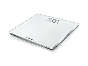 SOEHNLE Digital Personal weighing Machine/scale Style Sense Compact High-quality safety glass platform. Max 180 Kg. Colour White