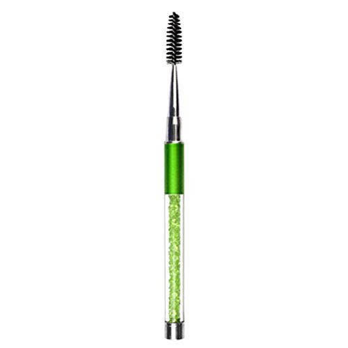 Preisvergleich Produktbild feiXIANG wiederverwendbare wimper pinsel kosmetische wimpernpinsel make - up - tool pen Pinsel Damen Wiederverwendbare Wimperntusche-Bürste (Grün)