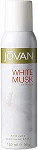 Jovan White Musk Body Spray For Women, 150ml