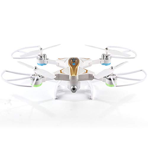 Preisvergleich Produktbild Mini Faltbare RC Drohne, Hubschrauber Radio Fernbedienung Flugzeuge Faltbare Quadcopter Spielzeug Mit HD Kamera 2,4 Ghz 6-Achsen-Wifi Headless-Modus Für Kinder Und Erwachsene Spielzeug,White