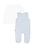 Steiff Unisex Baby 0006605 Strampler + T-Shirt 1/1 Arm Crew Neck Footies, Blue (steiff Baby Blue), 0-3 Months (Manufacturer size: 56)