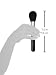 Royal & Langnickel Silk Pro Gently Pointed Dome Powder Brush